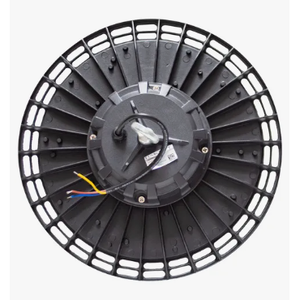 Industriale UFO 200W alta baia luce bianco nero struttura in alluminio IP65 Rating 5000K CCT ottimale fabbrica Dialux supportato - Product Image 2