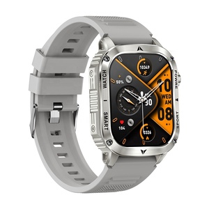 2.01-inch HD Screen AK80 Smartwatch Low MOQ IP68 Waterproof BT Calling Blood Oxygen <b>Heart</b> Rate Monitoring 123 Sports Modes - Product Image 2