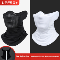 Cache-cou KingGear pour la randonnée en plein air, imperméable, réfléchissant, écologique, en nylon et élasthanne, écharpe, bandana, vélo, moto