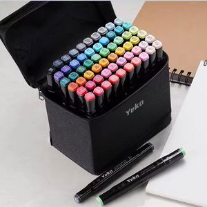 Lot de Marqueurs Arc-en-ciel en Gros – 30, 60 ou 168 Pièces – Fournitures Artistiques Permanentes Personnalisées avec Sac Cadeau - Product Image 3