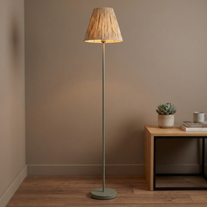 Lampada da Terra in Rafia con Base E27 Ledvance 838239, Lunghezza 1600mm, Cavo 1,8m, Grado di Protezione IP20, 220-240V - Product Image 3
