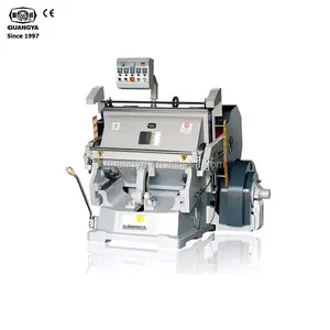 ML-1100 + Novo Calor Vincando e Die Cutting Platen Die Cut Press Machine