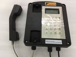 Teléfono Industrial a Prueba de Explosiones, Montaje en Pared, Auricular Intrínsecamente Seguro, Certificado IECEx, Color Negro - Product Image 6