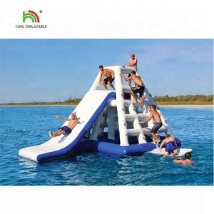 พองลอยน้ำสไลด์ทาวเวอร์น้ำพองป่าโจสำหรับสวนน้ำกลางแจ้ง - Product Image 5