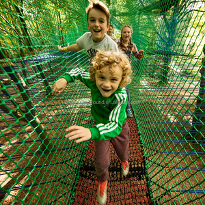 Giấc mơ tùy chỉnh ngoài trời nhiều màu Polyester dây máy dệt ngọn cây networld công viên sân chơi cho trẻ em và người lớn - Product Image 3