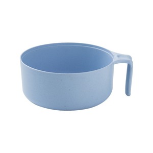 Blue Round Disposable <b>Bowl</b> With Handle And Lid <b>Large</b> Capacity For Camping And Dorm Use - Product Image 5