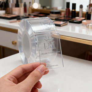 Etichette Autoadesive Personalizzate con Logo Stampato, Impermeabili, in Lamina d'Oro, Etichette Trasparenti per Cosmetici con Testo e Logo Personalizzati - Product Image 5