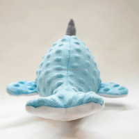 Peluche requin à mâcher, jouet personnalisé en papier crêpe, cm