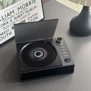 Reproductor de CD Portátil Retro con Bluetooth 5.0, Radio FM, Reproducción USB y AUX, Sonido HiFi, Pantalla LED, Ideal para Aprender Inglés, Regalo - Product Image 2