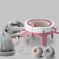 Machine à tricoter manuelle DIY à 48 aiguilles, idéale pour la maison, pour la confection de bandes élastiques et de chaussettes – Nouveauté très demandée