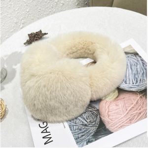 Superior Quality <strong>Fancy</strong> Rex Rabbit Fur <strong>Earmuffs</strong> Winter Fashion <strong>Earmuff</strong> - Product Image 2