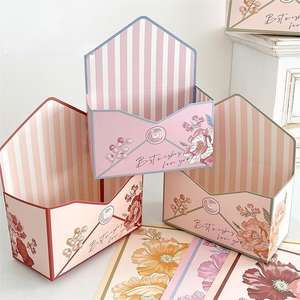 新款到货信封式花盒花纸袋DIY母亲节手工礼品盒 - Product Image 2