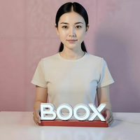 Panneau d'affichage lumineux LED en acrylique simple face pour bureau, mini-panneau publicitaire de table, boîte à lumière
