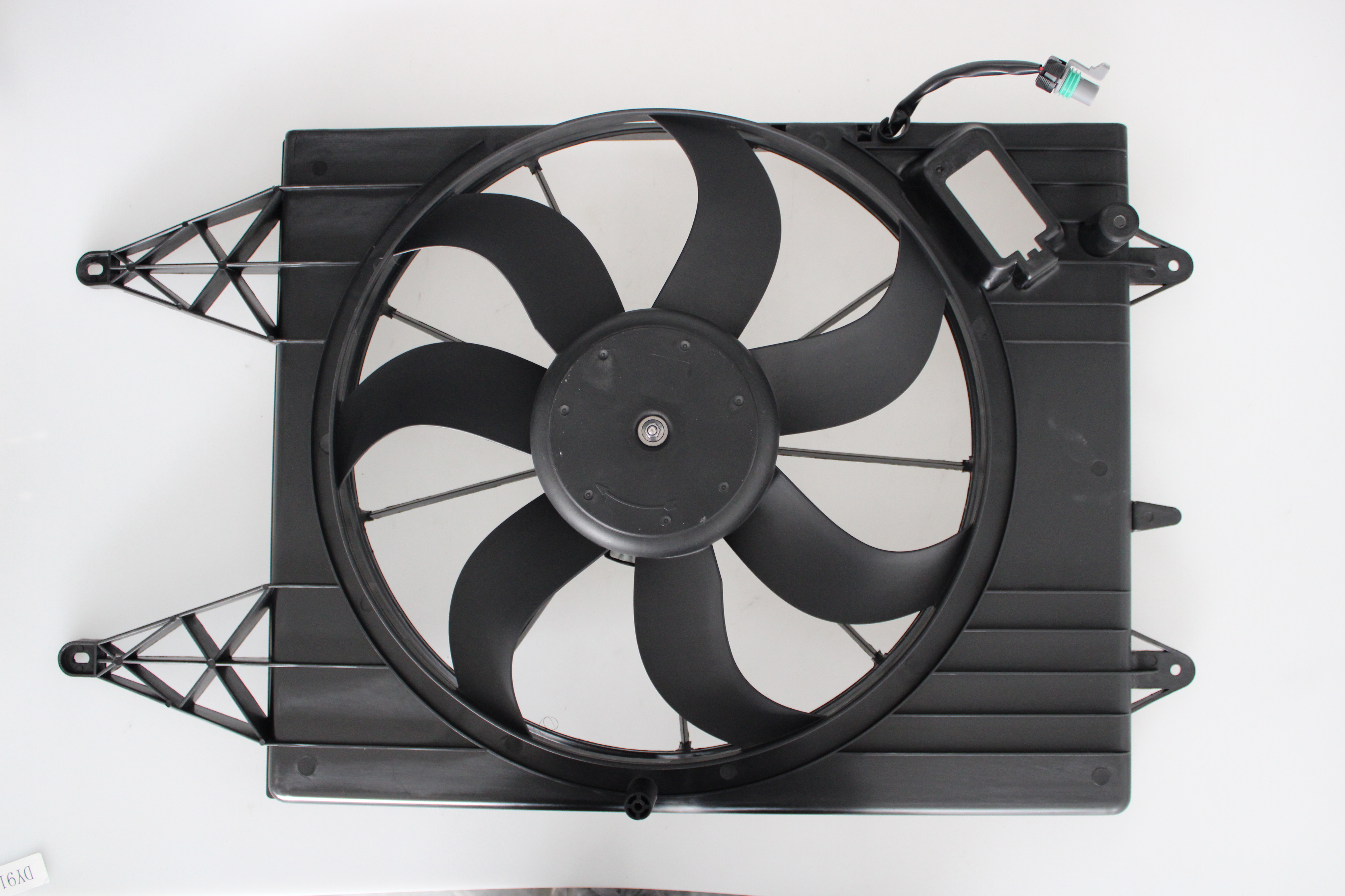 OE# 5U0121207A 2327300000 Auto Engine Electric 12V DC Condenser Cooling Fan Radiator Motor Shroud Assembly for VOLKSWAGEN GOL Auto Parts Image 3