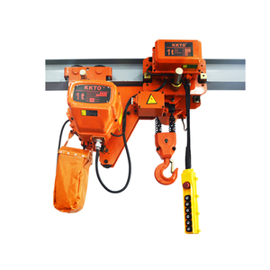 Polipasto de cadena eléctrico tipo carro o fijo, utilizado para hacer funcionar una sola viga debajo de la grúa puente - Product Image 2