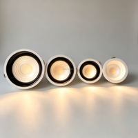 Luminaria LED de Techo Empotrada Personalizable de Alto Brillo IP44, Chip Ra90, Ahorro de Energía, Diseño Antideslumbrante, para Hoteles, Oficinas, Comercios