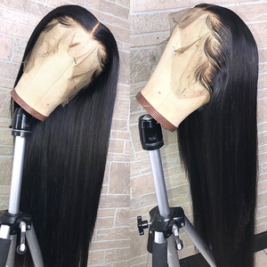 Cheap Bone Straight Human Hair Lace <b>Front</b> <b>Wigs</b> Peruvian Hair Hd Lace Frontal <b>Wig</b> Vendor Full Lace Human Hair <b>Wig</b> for Black Women - Product Image 2