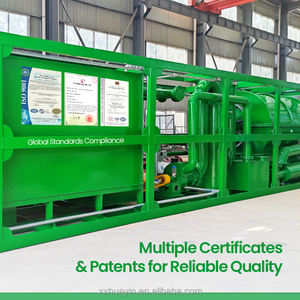 Usine de pyrolyse à l'échelle <span class=keywords><strong>pilote</strong></span> de 750 kg pour pneus et plastiques usagés, produisant du carbone noir et du mazout, installation gratuite - Product Image 4