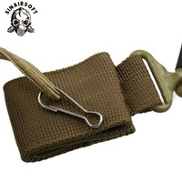 Sangle tactique en nylon à ressort à dégagement rapide, élastique, pour armes de combat ou de chasse, pour une utilisation en extérieur et une sécurité accrue