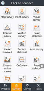 תוכנת סקר שטח אמינה CHC Landstar8 עם מערכת הפעלה אנדרואיד עבור בקרים ניידים, סקר GNSS <span class=keywords><strong>RTK</strong></span> מדויק במיוחד - Product Image 5