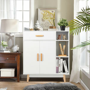 Free Standing DB Floor <b>Storage</b> Cabinet Living Room Cupboard <b>Chest</b> Free Standing DB Floor <b>Storage</b> Cabinet Living Room Cupboard - Product Image 2