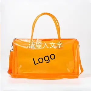 01001 новая сумка с логотипом на заказ ПВХ Duffle сумка на молнии
