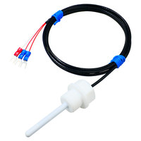 Résistant à la corrosion, résistant aux acides et aux alcalis, thermistance PTFE PT100, sonde à quatre points filetées, capteur de température PTFE