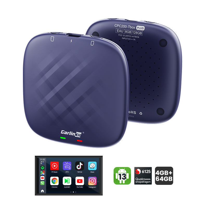 Carlinkit Tbox Plus Android 13.0 Carplay AI Box-Wireless