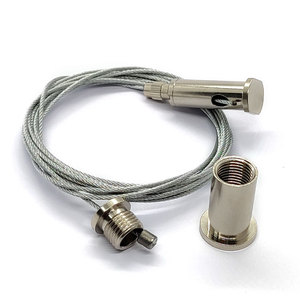 Kit de <span class=keywords><strong>suspension</strong></span> de câble réglable pour <span class=keywords><strong>plafond</strong></span>, kit de <span class=keywords><strong>suspension</strong></span> de câble pour éclairage, boîte à lumière, éclairage LED - Product Image 1