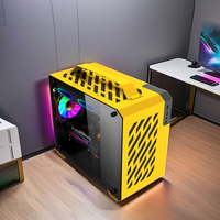 Boîtier PC Mini ITX, boîtier d'ordinateur portable pour jeux, châssis de bureau de petit format pour PC DIY Zeromaster