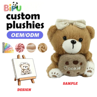 Produsen Boneka Plush Custom MOQ Rendah OEM Mainan Boneka Plush Lembut Isi Kapas Lembut Sesuai Gambar Anda