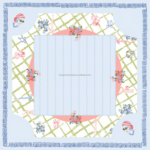 Tapis de Mahjong de bureau grand format, durable, pliable, portable, silencieux, moderne, antidérapant avec bordure cousue imperméable - Product Image 1