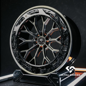 Anillo de fibra de carbono rueda forjada 5x5x120 112 5x114,3 llantas 18 a 22 pulgadas rueda cóncava para Porsche BMW Urus Corvette C8 Audi R8 - Product Image 3