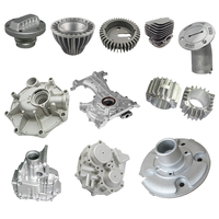 Pièces de tracteur en fonte d'aluminium et de zinc personnalisées, boîtier de stator, usinage CNC, certifié TS16949, service OEM/ODM, marque DolphinEco