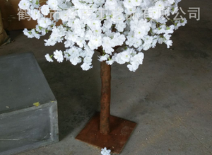 Fuyuan 결혼식 장식적인 나무를 위한 장식적인 꽃 나무 인공적인 벚꽃 나무 - Product Image 6