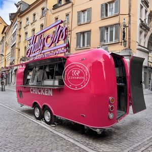 2025 One Stop Food Trailer Manufacturers Mobile <b>Coffee</b> Cart Food Cart Ice Cream Mobile Food <b>Trucks</b> <b>for</b> <b>Sale</b> USA - Product Image 3