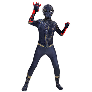Costume Zentai Deluxe Officiel JL302 <span class=keywords><strong>Morales</strong></span> pour Jeunes Hommes, en Spandex Extensible avec Fermetures Éclair Discrètes et Ouvertures aux Poignets pour Halloween - Product Image 3