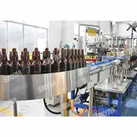 Mesin Pengisi Pembotolan Air Soda Tipe Rotary/Peralatan Pengisi Minuman Karbonasi Skala Kecil dengan Kualitas Tinggi