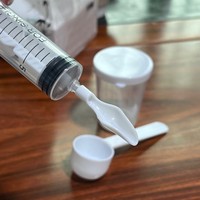 Vente en gros Birdstory : Cuillère d'alimentation pour oiseaux et perroquets en plastique écologique, seringue manuelle, aiguille d'alimentation pour jeunes oiseaux (eau et médicaments)