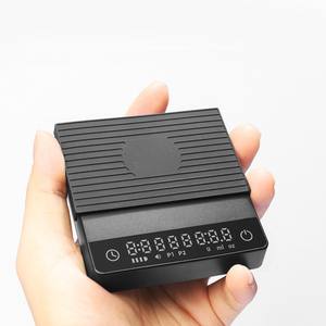 신형 고정밀 타이밍 전자 저울 이탈리아 핸드 브루드 커피 가정용 미니 소형 커피 저울 모델 R80 - Product Image 1