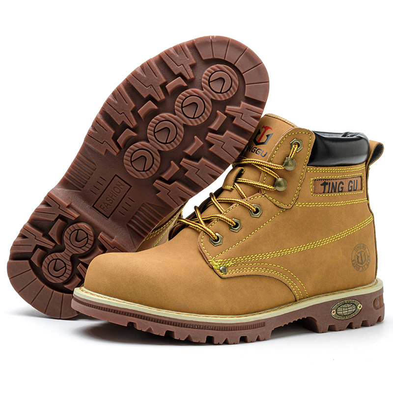 botas de seguridad de corte alto duraderas protectora y reforzada