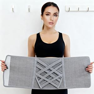 <span class=keywords><strong>Ceinture</strong></span> <span class=keywords><strong>de</strong></span> maintien durable pour l'entraînement, en spandex et nylon, pour l'entraînement du tronc et la <span class=keywords><strong>sudation</strong></span> - Product Image 4