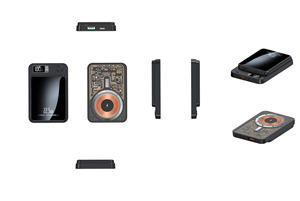 Banque d'alimentation transparente sans fil magnétique 10000mAh avec charge ultra-rapide mini 22,5W pour <span class=keywords><strong>iPhone</strong></span> pour Samsung - Product Image 2