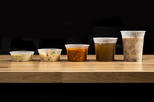 Recipientes Redondos para Alimentos de 8oz, 16oz y 32oz, Herméticos, Libres de BPA, Aptos para Microondas y Congelador - Product Image 3