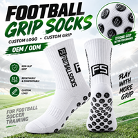 Chaussettes de football antidérapantes avec logo personnalisé, chaussettes de sport pour équipes et clubs, OEM