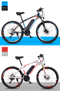 <span class=keywords><strong>Bicicleta</strong></span> Eléctrica de Montaña para Adultos, con Horquilla de Suspensión de Disco, de Acero de Alto Carbono, 26 Pulgadas, 36V8A250W, Alta Calidad, Precio Directo de Fábrica - Product Image 6