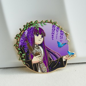 Nouveau design insigne en métal Anime <span class=keywords><strong>Frieren</strong></span> au-delà de la fin du voyage broche - Product Image 3