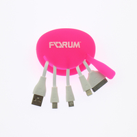 Adaptateur multi-USB tout-en-un 2022, câble de charge rapide 4-en-1 avec conception spéciale pour imprimante et appareils iOS