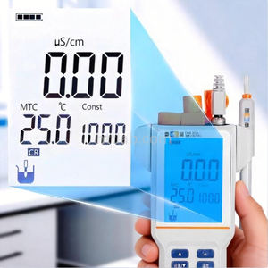 HTTLAB DDB-303A 휴대용 ABS 플라스틱 전도도 측정기 실험실용 고순도 물 전도도 측정 감지 - Product Image 4