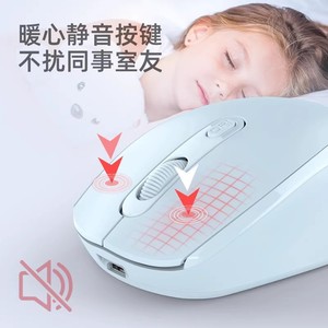 Ratón inalámbrico 2,4G, Bluetooth, recargable, modo dual, para ordenador portátil, iPad, diseño ergonómico, 5 botones, clic silencioso - Product Image 1